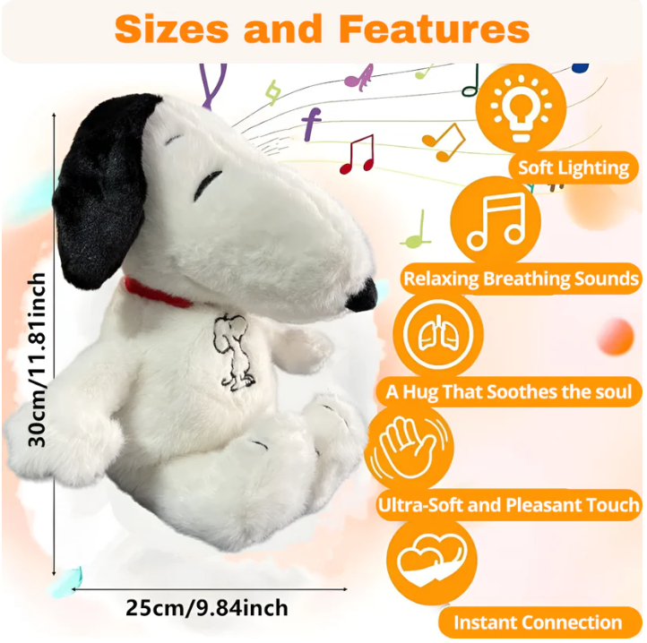 Snoopy Breathing Plush